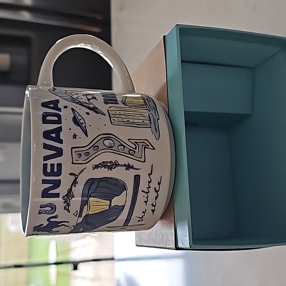 Starbucks been there series mug Nevada  new in box!